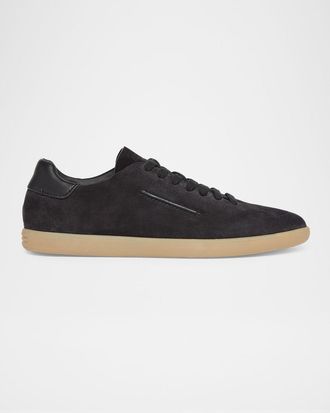 Ermenegildo Zegna Men & apos;s 232 Suede Low-Top Sneakers