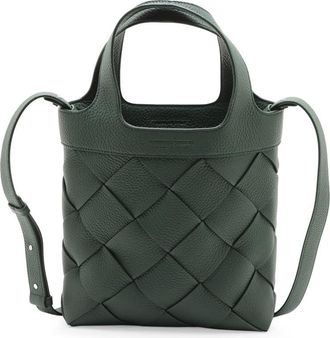 Bottega Veneta Pre-owned Bottega Veneta Small Leather Diago Satchel Ladies WHYO0VYOK6XB4L11