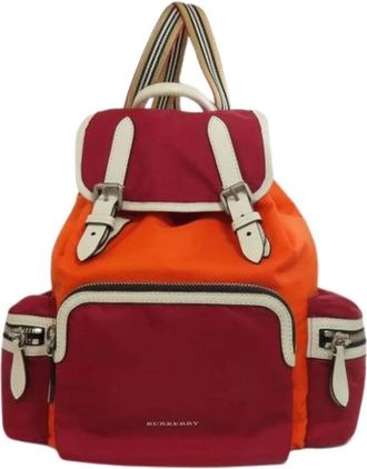 Burberry Pre-owned Backpacks, female, Multicolor, Size: ONE SIZE Pre-owned Vintage Backpack
