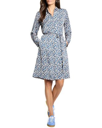 Nic+Zoe Brushstrokes Long Sleeve Devon Dress