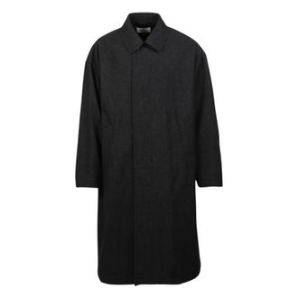 Christophe Lemaire Jassen, Heren, Grijs, L, Katoen, Overcoat