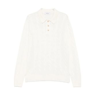 Gran Sasso Round-neck Knitwear, male, White, Size: M White Sweater Collection