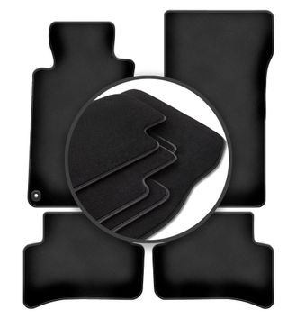 OEM Alfombrillas Premium Para Mercedes C W203 Coup&eacute; (2000-2008)