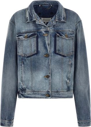 Maison Margiela Mujer, Chaquetas, Azul, Talla: S