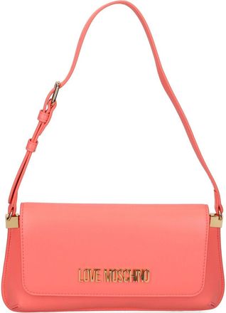 Love Moschino Borsa a spalla con logo - Rosso