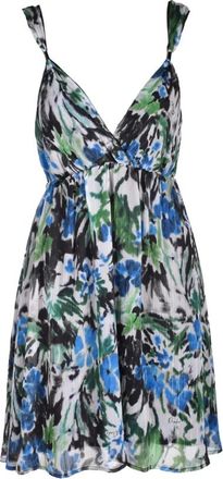 Pinko jurk - Dames - Korte kleedjes - Veelkleurig - S - Polyester - Kleedjes