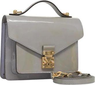 Louis Vuitton Tweedehands leren handtassen - Dames - Vintage Handtas - Paars - ONE Size - Leer - Vintage