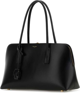Saint Laurent Womens Regular Shoulder Bag Black Leather