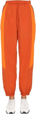 Yohji Yamamoto Relaxed-Fit Jogging Pants With Two-Tone Design