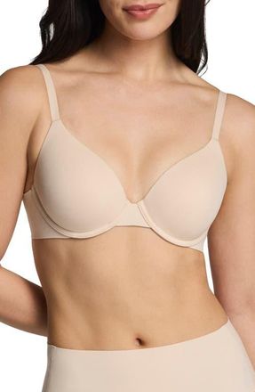 Spanx Underwire Push-Up Spacer Bra in Toasted Coconut at Nordstrom, Size 34Ddd