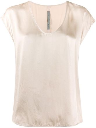 Raquel Allegra shell shirt - women - Silk - 2 - Neutrals