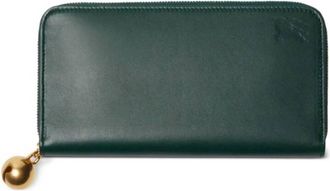 Burberry Elmore EKD Leather Zip Wallet - Vine