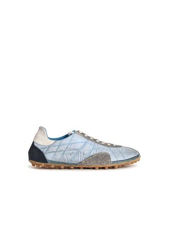 Maison Margiela Sprinters Sneaker in hellblauem Stoff