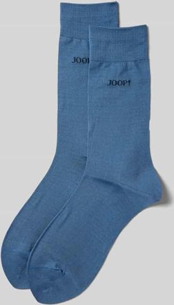 Joop Socken mit Logo-Detail Modell PREMIUM ESSENTIAL in Blau, Größe 39-42