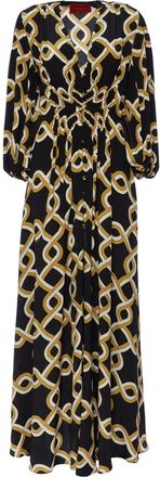 La DoubleJ Long Camerino dress - women - Silk - M - Black