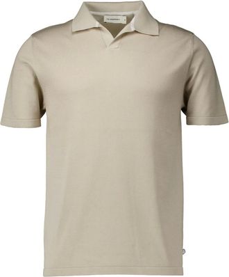 The Goodpeople Tops, Heren, Beige, S, Paolo Beige Polo Shirt