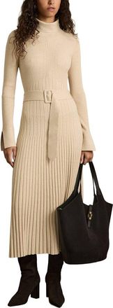 Reiss Vinette Midi Knitted Dress