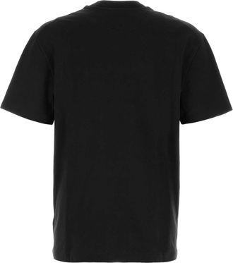Jil Sander Mens Cotton Pocket T-Shirt Black