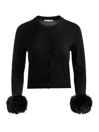 Alice & Olivia Cardigan Dollie - Nero