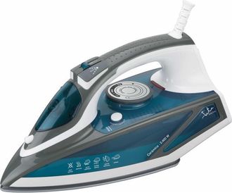 Jata Plancha De Vapor Cer&aacute;mica Jata Pl619c Con Suela Cer&aacute;mica Extragrande, Vapor Vertical Con Autolimpieza, Sistema Antigoteo, Protec