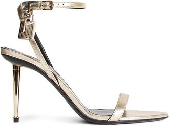 Tom Ford Laminated Nappa Pointy Naket Sandal