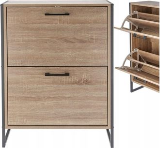 OEM Zapatero, Zapatero De 2 Compartimentos, C&oacute;moda Espaciosa Para El Recibidor, Loft