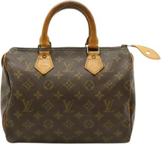 Louis Vuitton Pre-owned Handbags, female, Brown, Size: ONE SIZE Pre-owned Speedy 25 Monogram Handbag