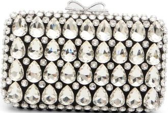 Self Portrait Self-Portrait Crystal Embellished Clutch