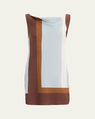 Sir. Marais Silk Mini Dress