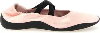 Balenciaga Pink Solid Shibuya Ballet Flats