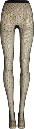 Wolford Calze a rete a pois - - Underwear - Donna - Nero - M
