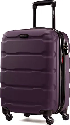 Samsonite Omni PC Checked-Large 28-Inch Hardside Expandable Luggage with Spinner Wheels in Purple at Nordstrom