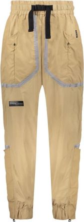 ISO.POETISM Pantaloni sportivi con bordo a contrasto - Toni neutri