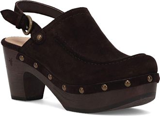 Frye Jessica Clog in Chocolate at Nordstrom Rack, Size 6.5