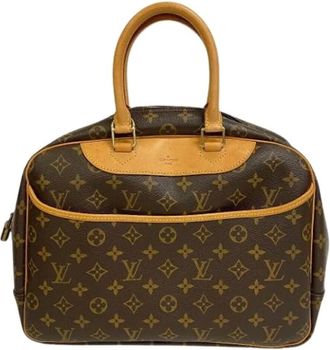 Louis Vuitton Pre-owned Handbags, female, Brown, Size: ONE SIZE Pre-owned Vintage Canvas Handbag