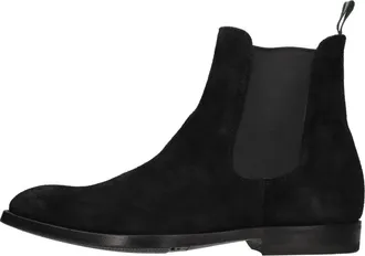 Green George Green George, Schoenen, Heren, Zwart, 40 EU, Su&egrave;de, Suede Beatles Enkellaars