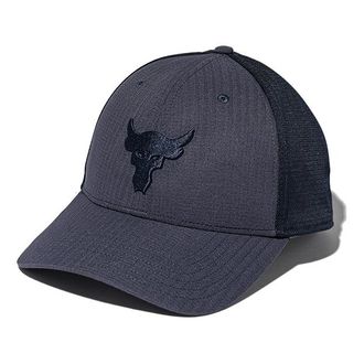 Under Armour Project Rock Trucker Hat Navy 1369815-558
