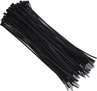 cofan Bridas De Nylon 4.8 X 300 Mm (100 Unidades - Negra)