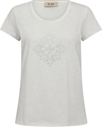 Mos Mosh T-shirts - Dames - T-shirts - Wit - S - Tops