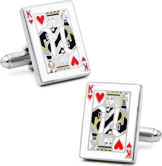 Cufflinks Inc. Classic King Cuff Links in Red at Nordstrom