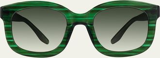 Barton Perreira Quannah Acetate Square Sunglasses