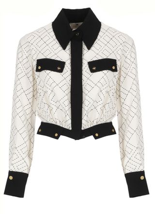 Elisabetta Franchi Bi-color Shirt