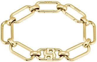 BOSS Gold-tone bracelet with Double B monogram