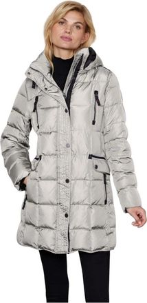 Junge Mary Down Jacket - Dames - Dons jassen - Beige - 7XL - Leer - Jassen