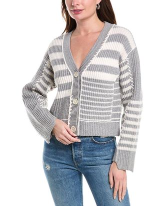 SIMKHAI Simkhai Adara Wool & Cashmere-Blend Cardigan