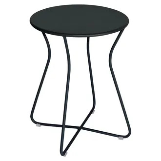 Fermob Cocotte Hocker, H 45,5 cm, anthrazit