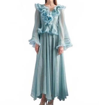 Celia B Bliss Dress In Aqua