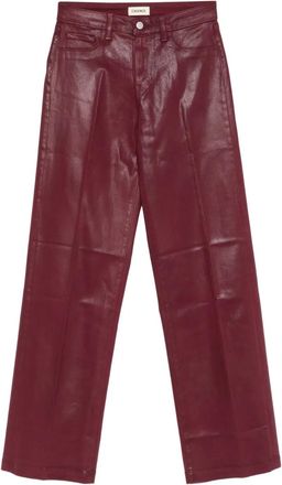 L'agence Broek van katoenblend - Rood