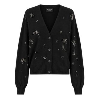 Twinset Actitude C&aacute;rdigan - Knitwear - Mujer - Negro - XS