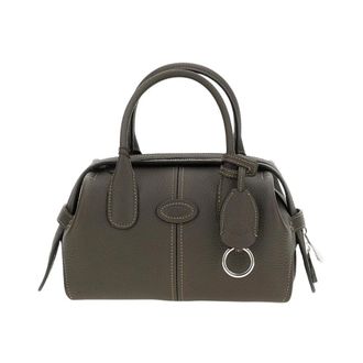 Tod's Bauletto Tas - Dames - Handtassen - Grijs - ONE Size - Leer - Tassen